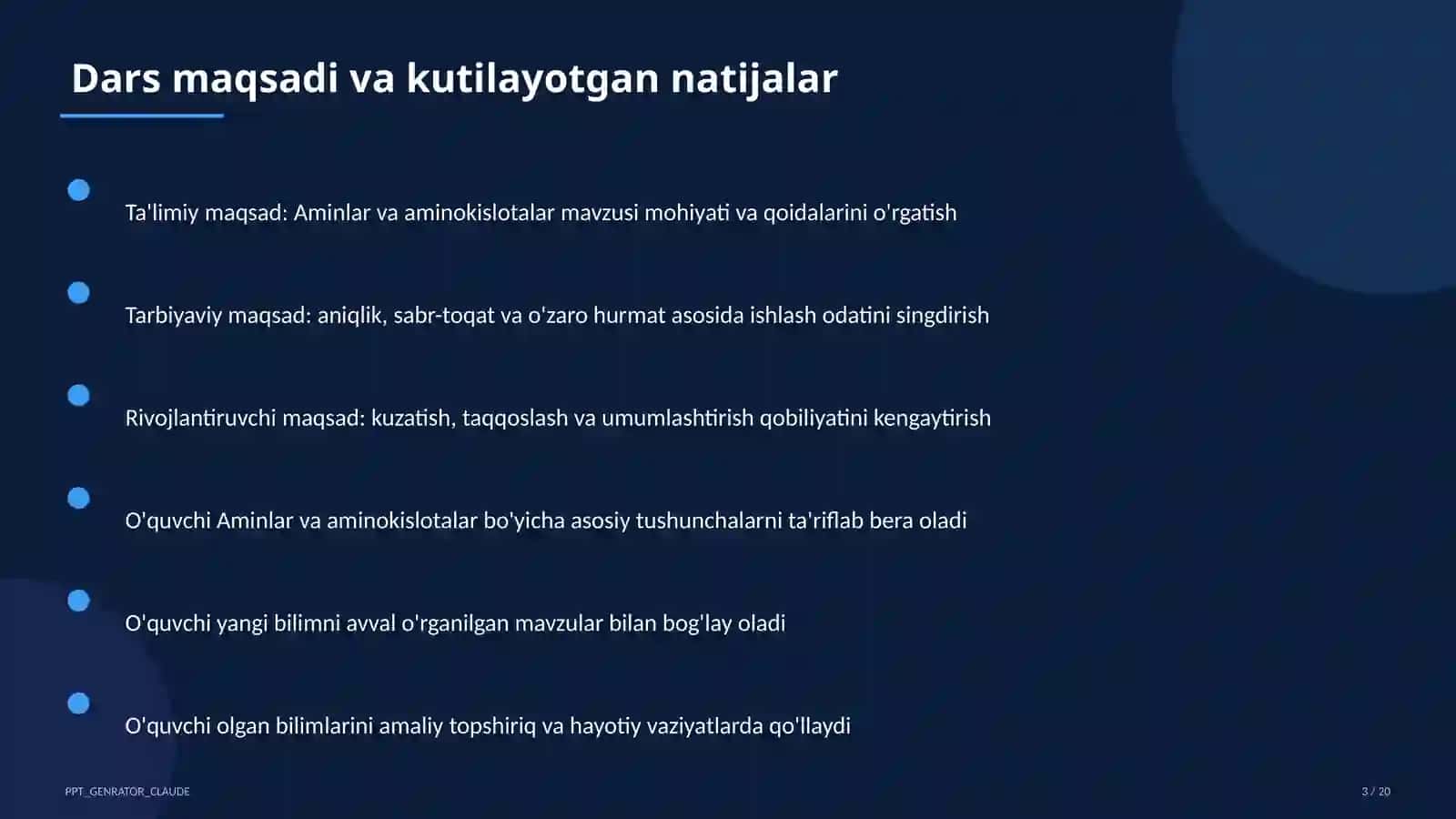Aminlar va aminokislotalar (11-sinf) 3