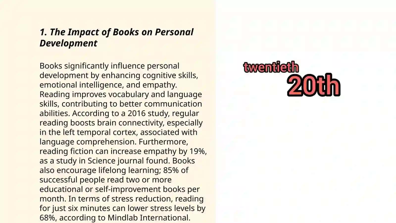 Books in our life 3