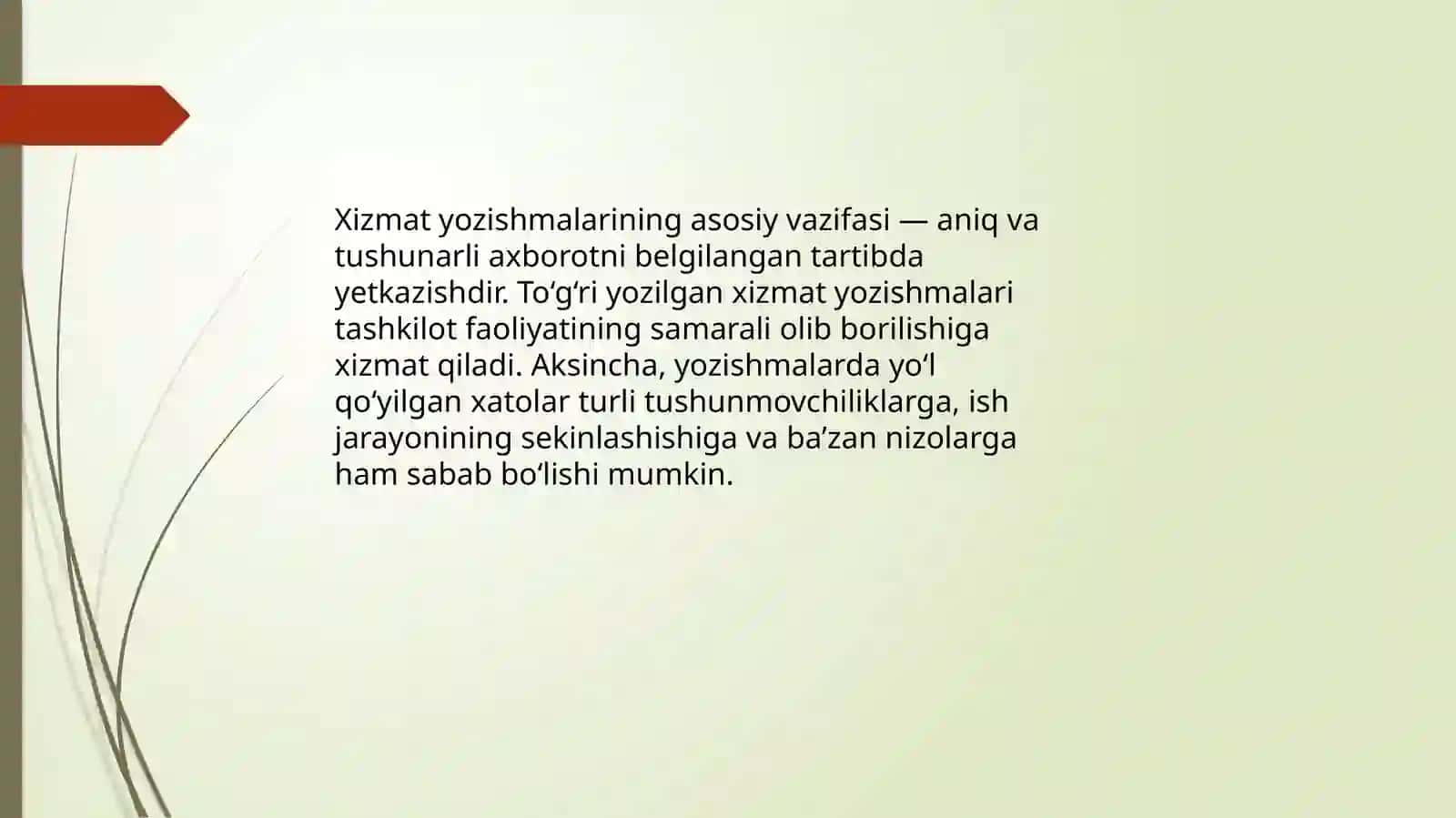 Xizmatyozishmalariniyozishdagimuammolar 3