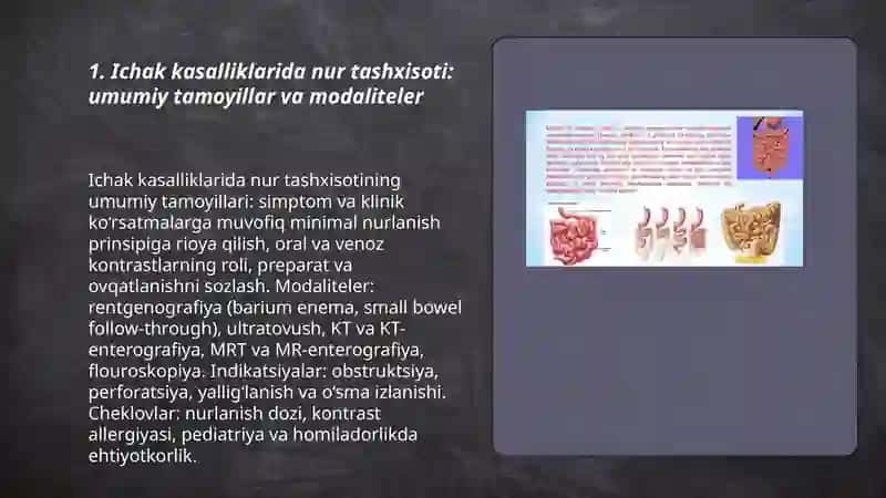 Ichak kasalliklari nur tashxisoti 3