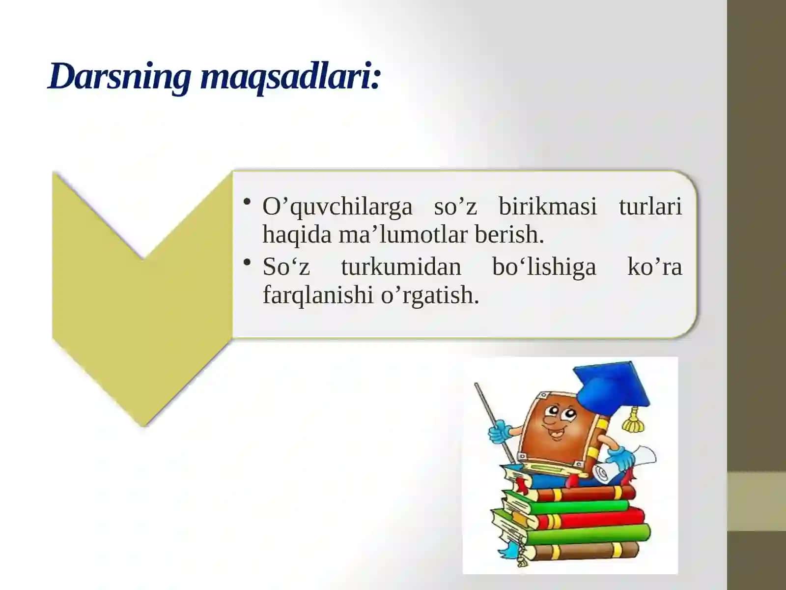 ONA TILI VA OʻQISHSAVODXONLIGIDA SINFDAN TASHQARI ISHLAR FANIDAN MUSTAQIL ISH 3