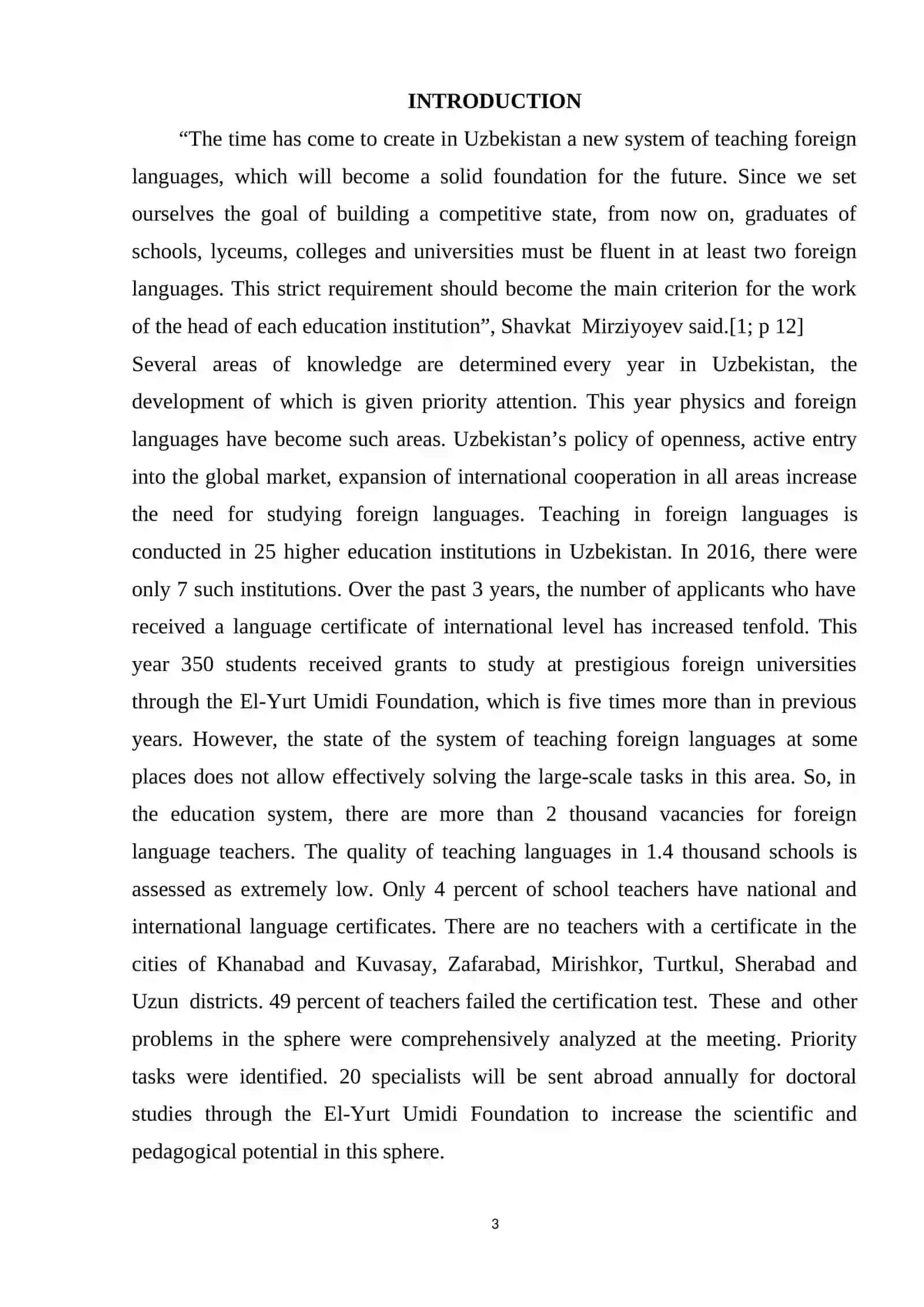 COURSE WORK: THE SELECTION OF APPROPRIATE ACTIVATION TECHNIQUES 3