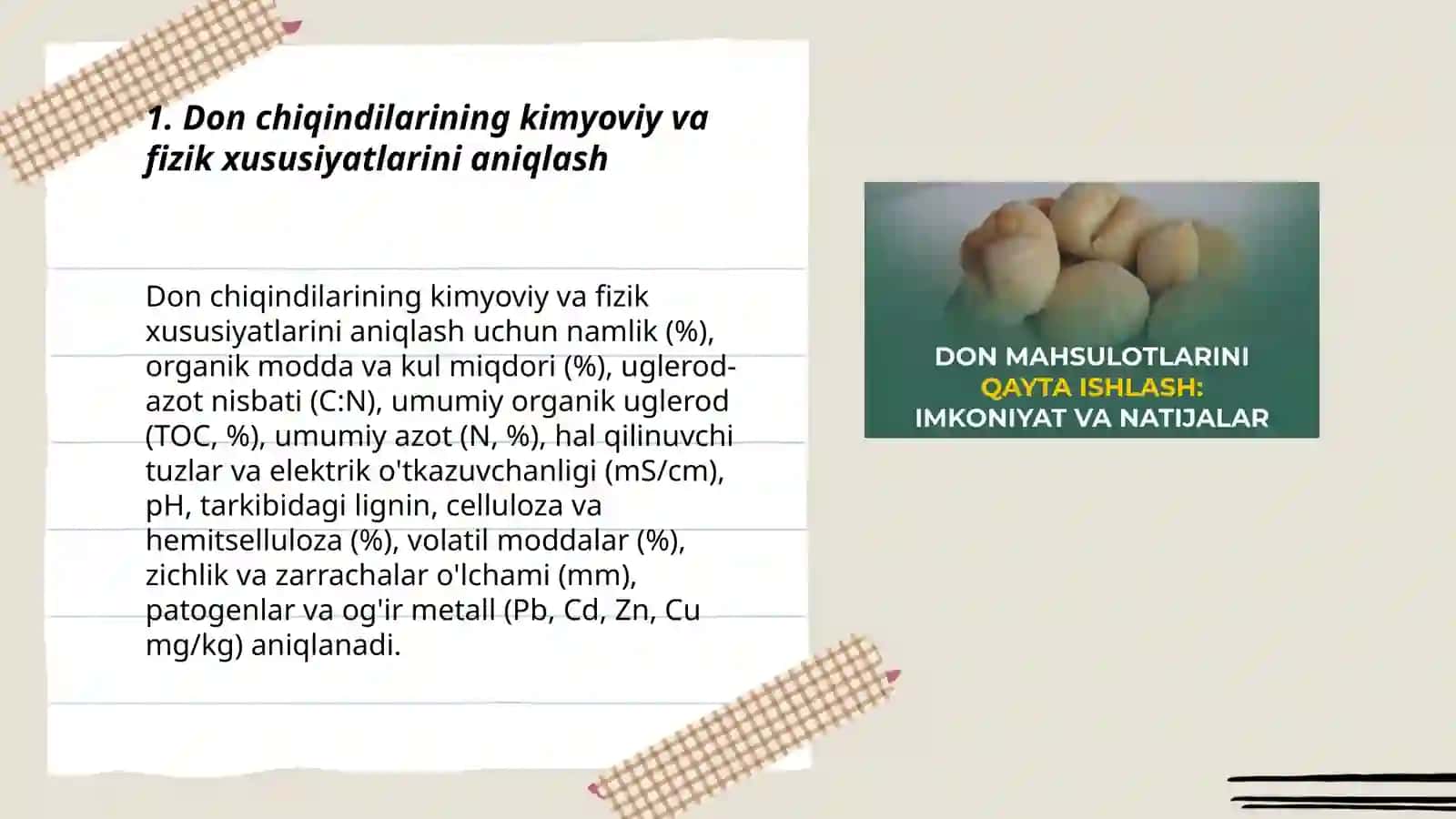 Don chiqindilaridan bioo'g'it tayyorlash texnologiyasi 3