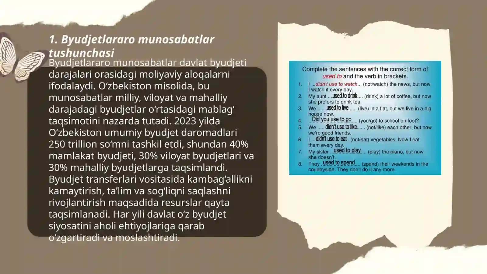 Byudjetlararo munosabatlar va ular hisobini maqsadi hamda vazifalari 3