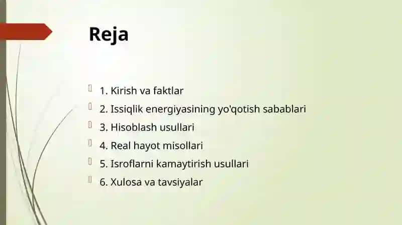 Energetika Fakulteti 38-22 E guruh talabasiAbdullajonovShaxbozning Issiqlik ta'minoti tizimida energiya tejamkorligi 3