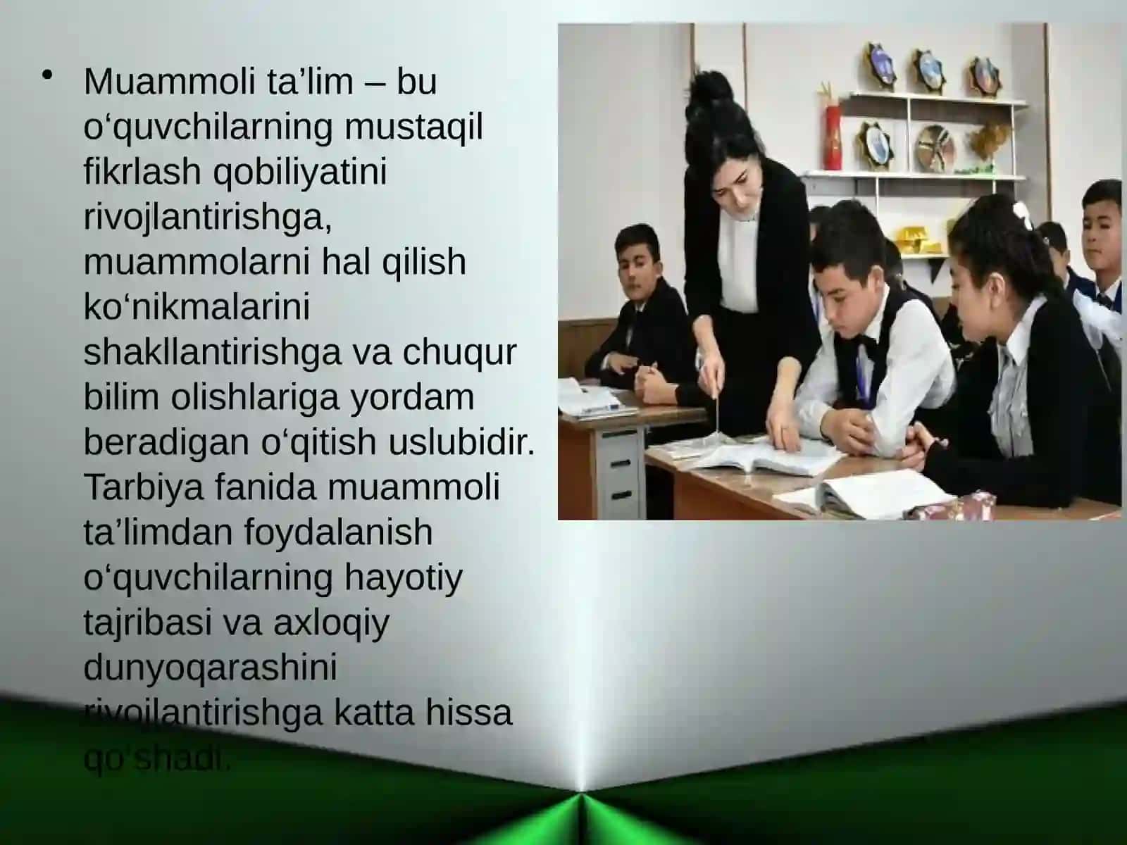 Tarbiya fanini o‘qitishda muammoli ta’lim 3