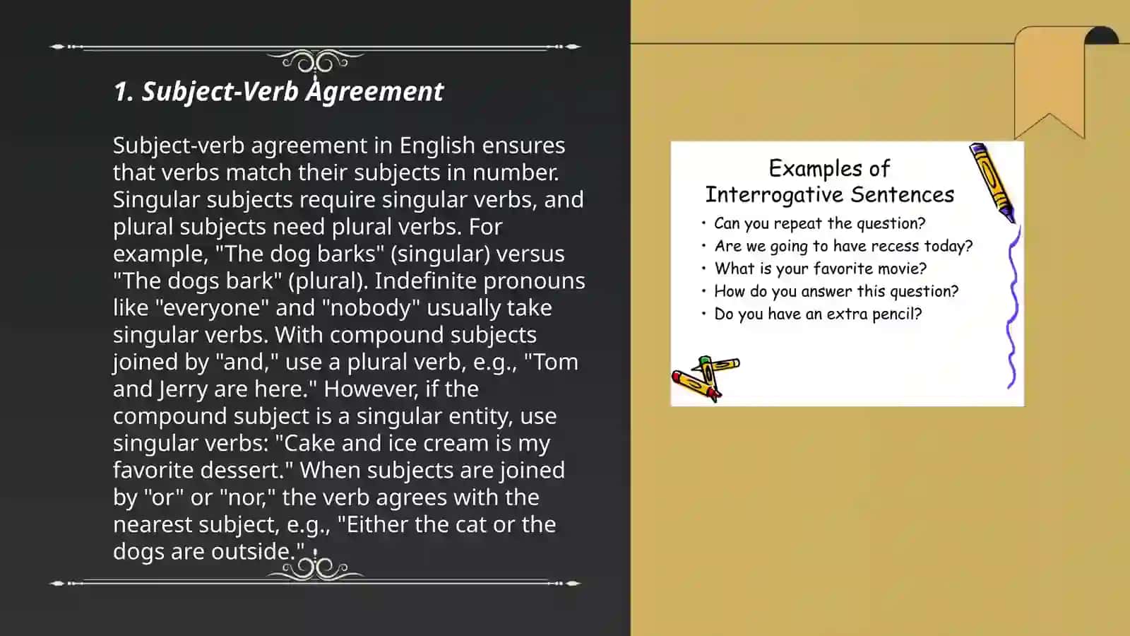 Creating effective sentences 3