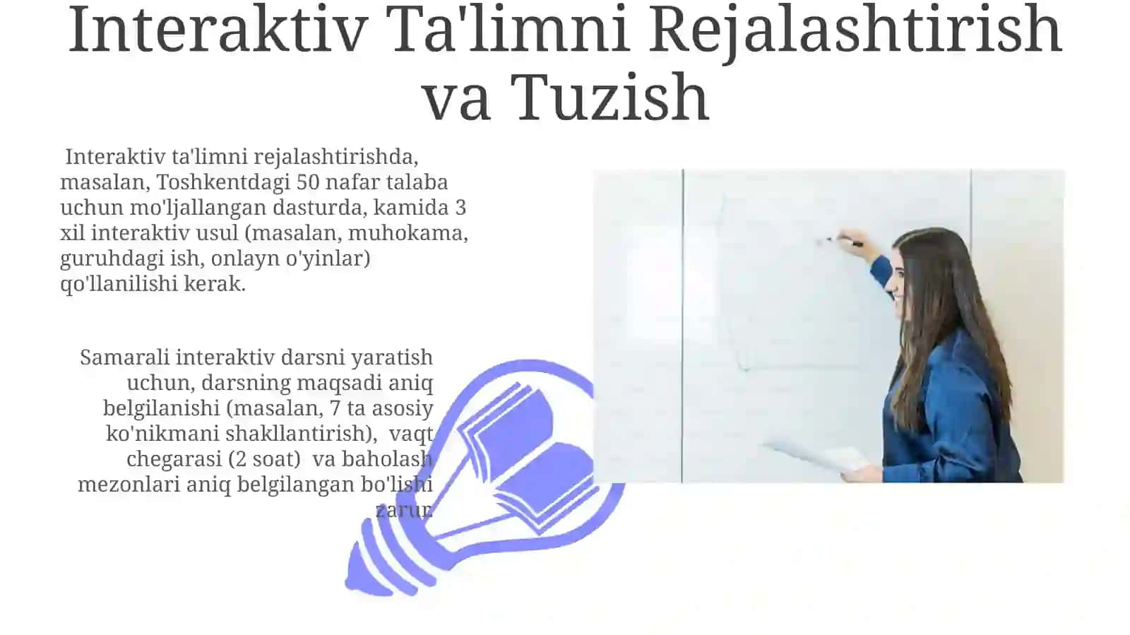 Kasbiy Fanlarni O'qitishda Interaktiv Usullarni Qo'llash Metodologiyasi 3