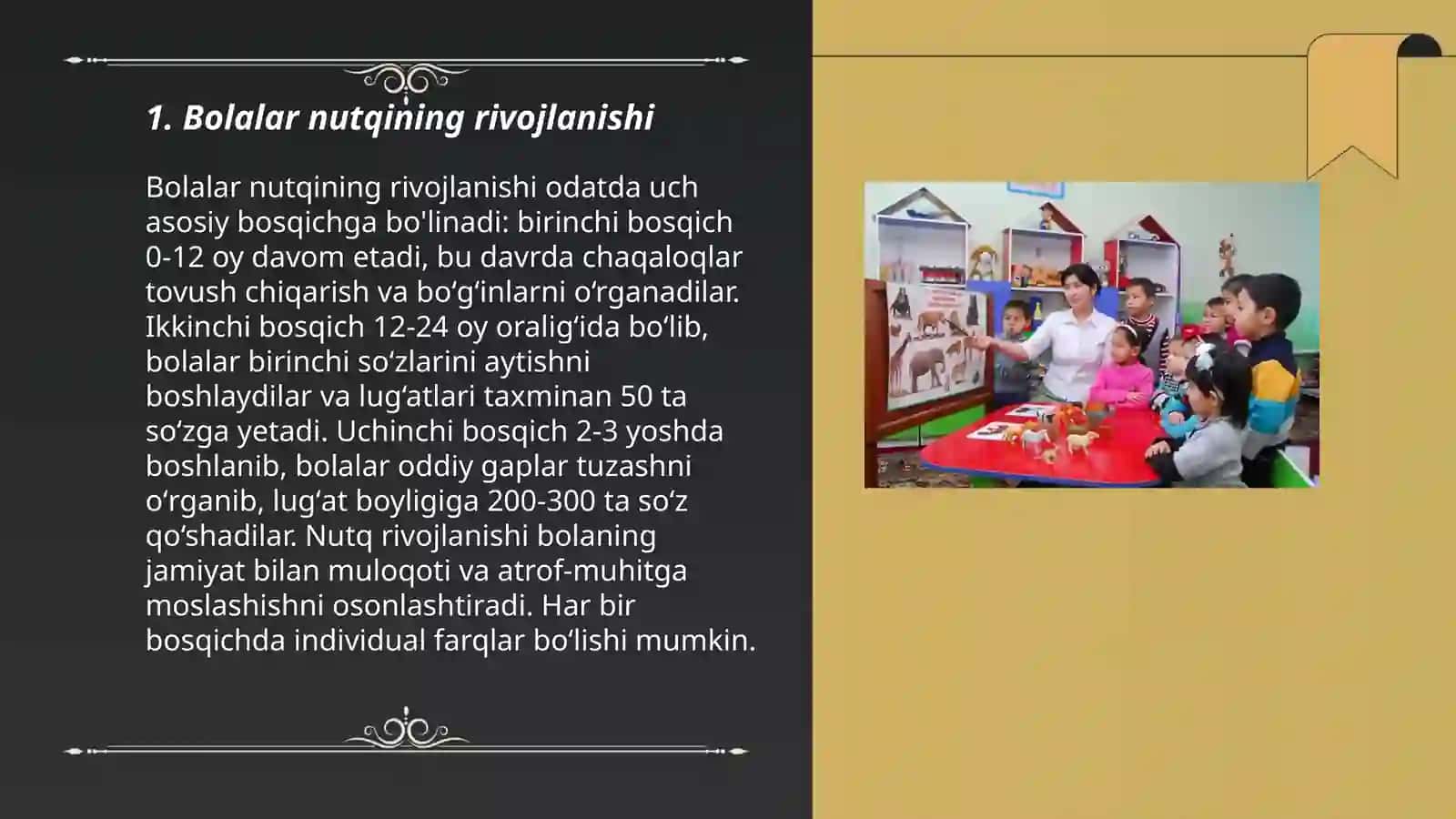 Bolalar Nutqi 3