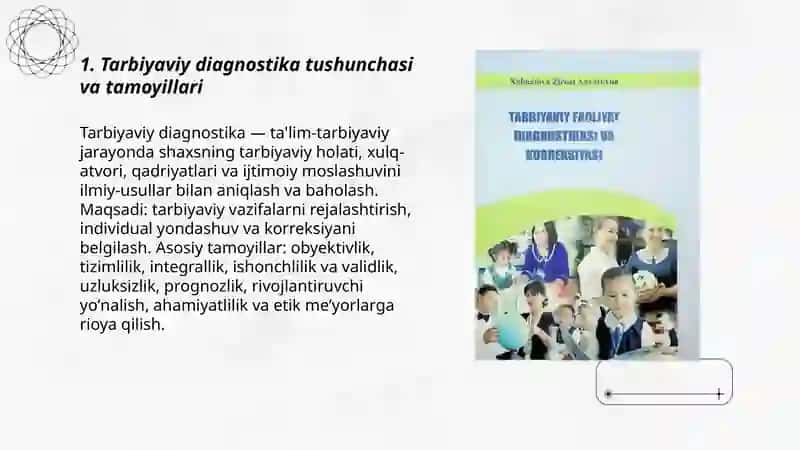 Tarbiyaviy faoliyatni tashkil etishda diagnostika va korreksiya 3