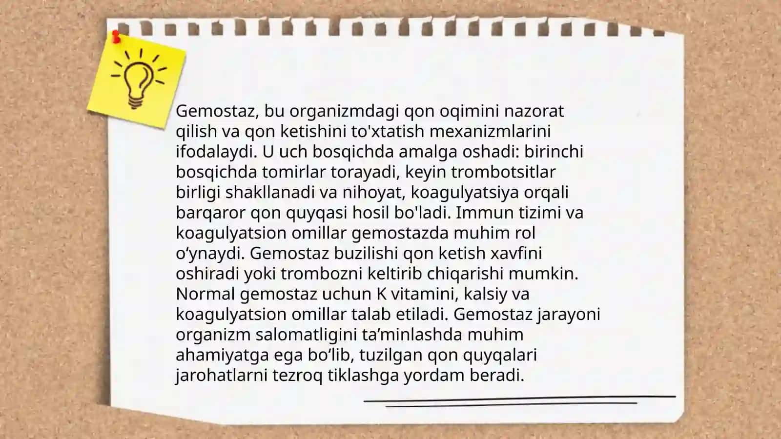 Gemostaz nima? 3