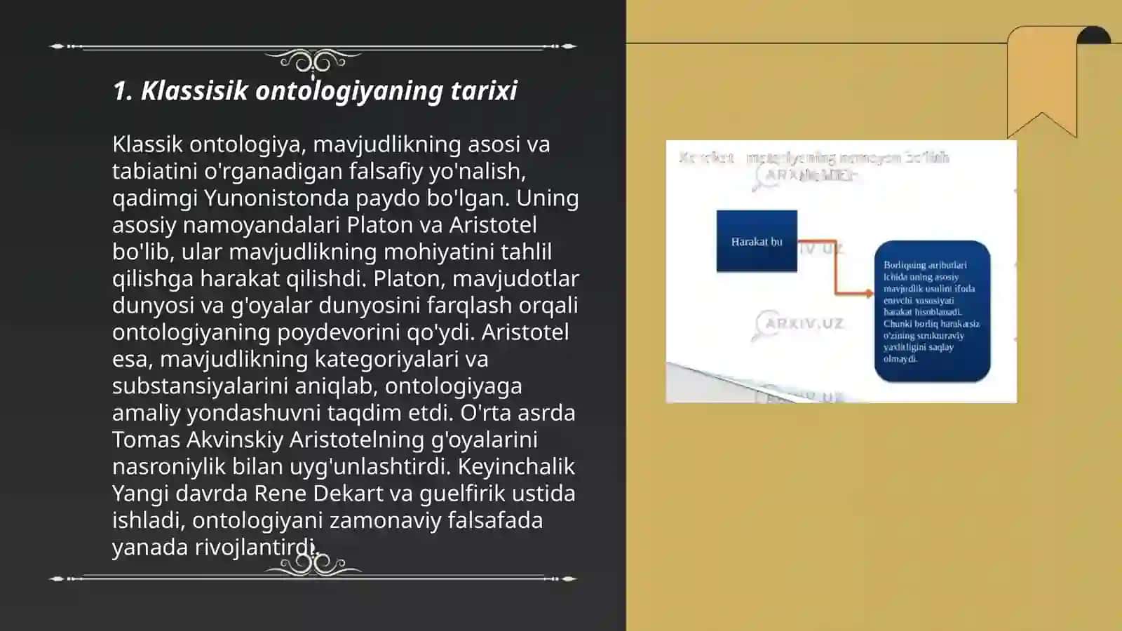 Noklassik ontologiyaning yônalishlari va mohiyati 3