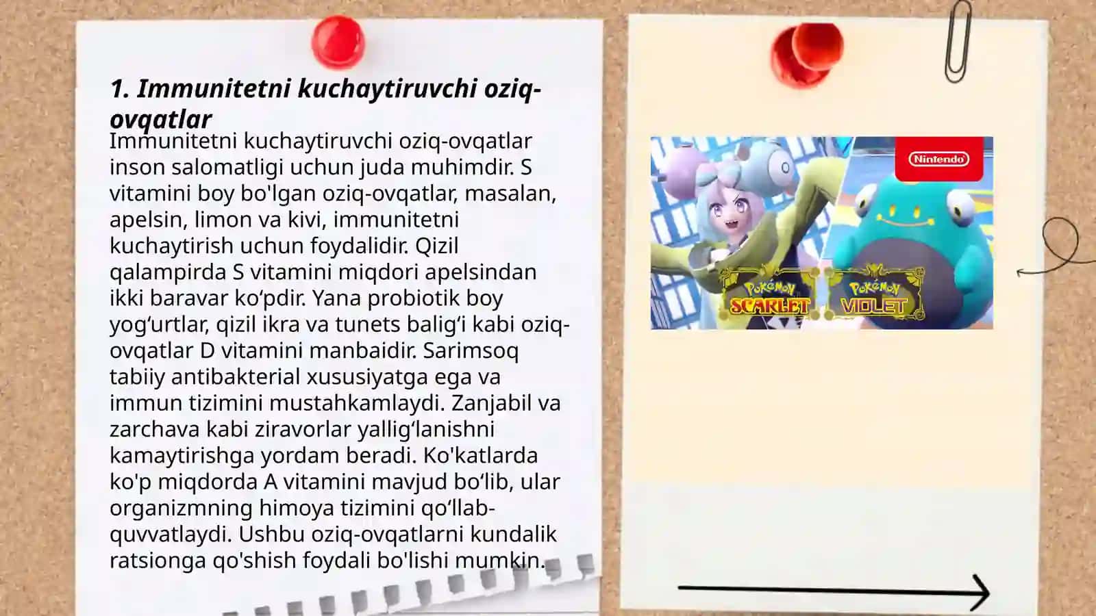 Immunitet toʻgʻri ovqatlanish.Uyqu 3