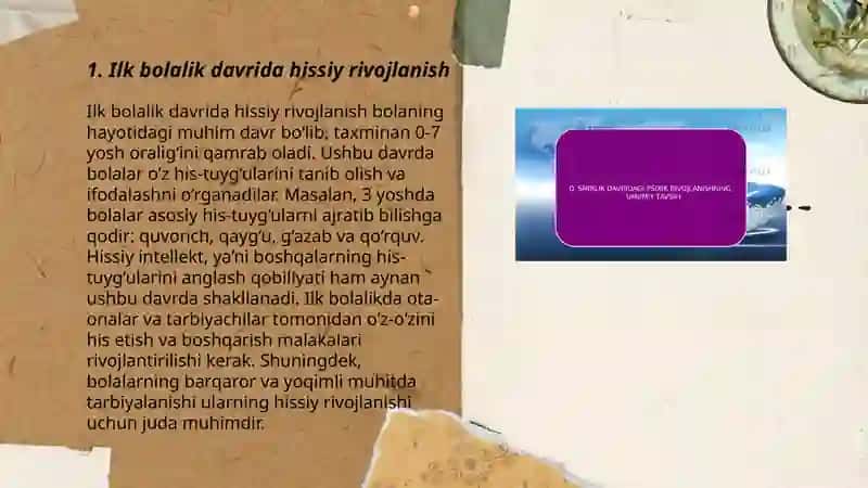 Ilk bolalik davrida psixik rivojlanish xususiyatlari 3