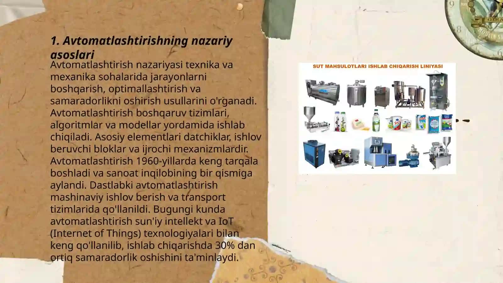 Avtomatlashtirishning nazariy asoslari 3