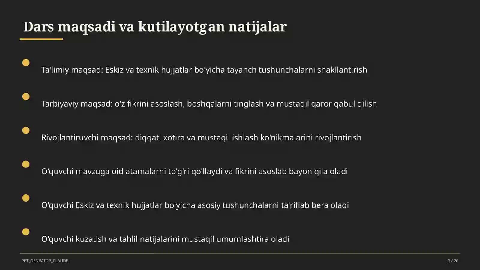Eskiz va texnik hujjatlar (9-sinf) 3