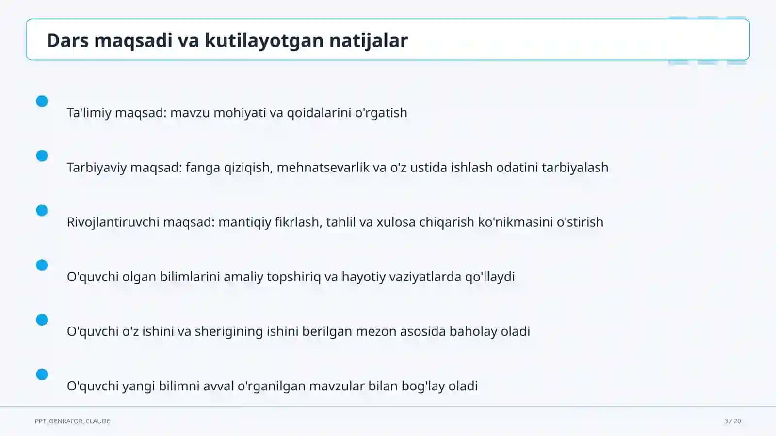 Metall bilan ishlash: tunuka buyumlar (6-sinf) 3