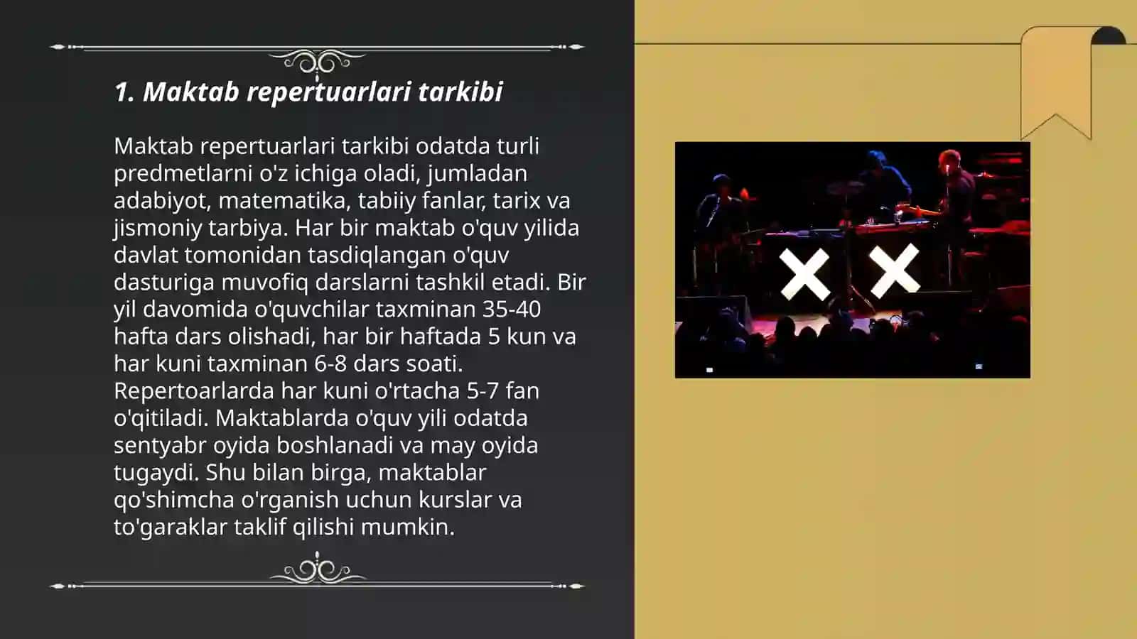 Maktab repertuari asarlari ustida ishlash 3