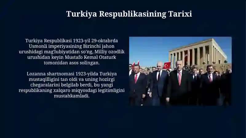 Turkiya Respublikasi: Umumiy ko'rinish 3