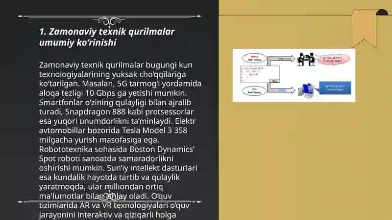 Zamonaviy texnik qurilmalar tahlili 3