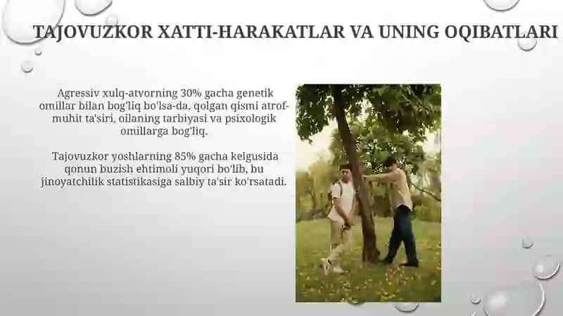 Deviant xulqli oʻsmirlarning oʻzaro muloqotidagi qarama-qarshiliklar va kelishmovchiliklar 3