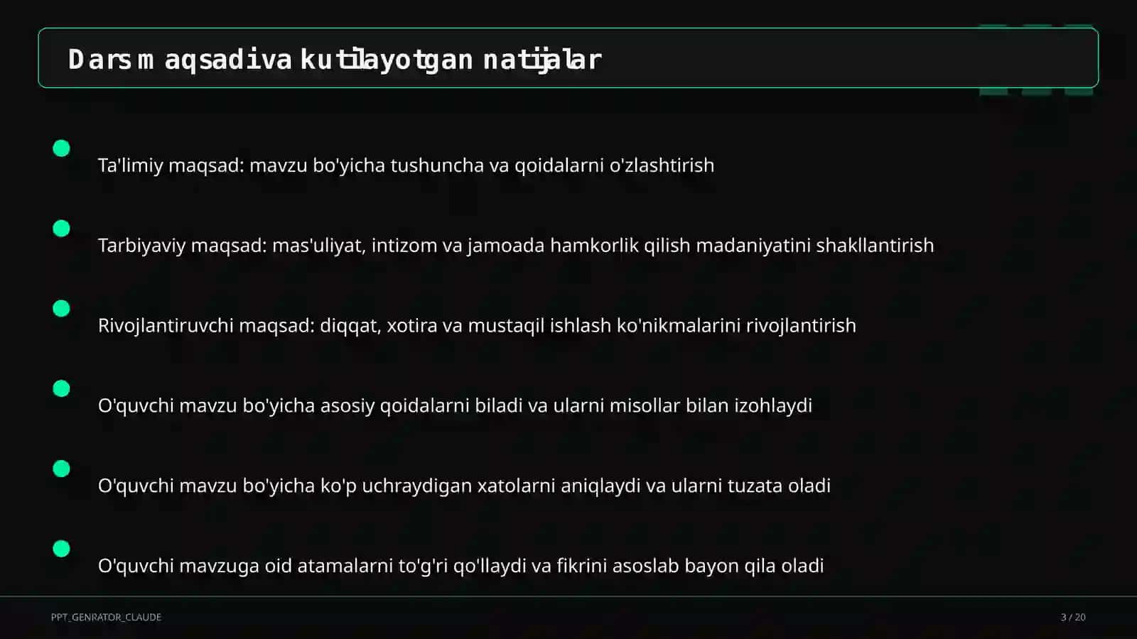 Dolzarb mavzular 3