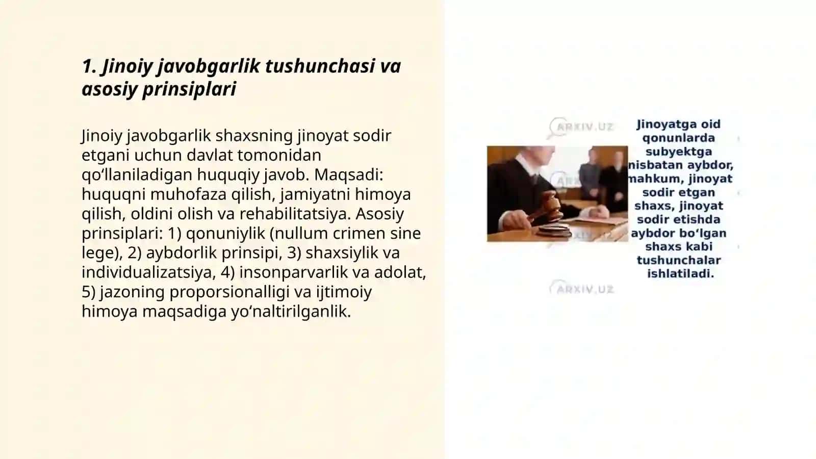 Jinoiy javobgarlik va jazo tizimi 3