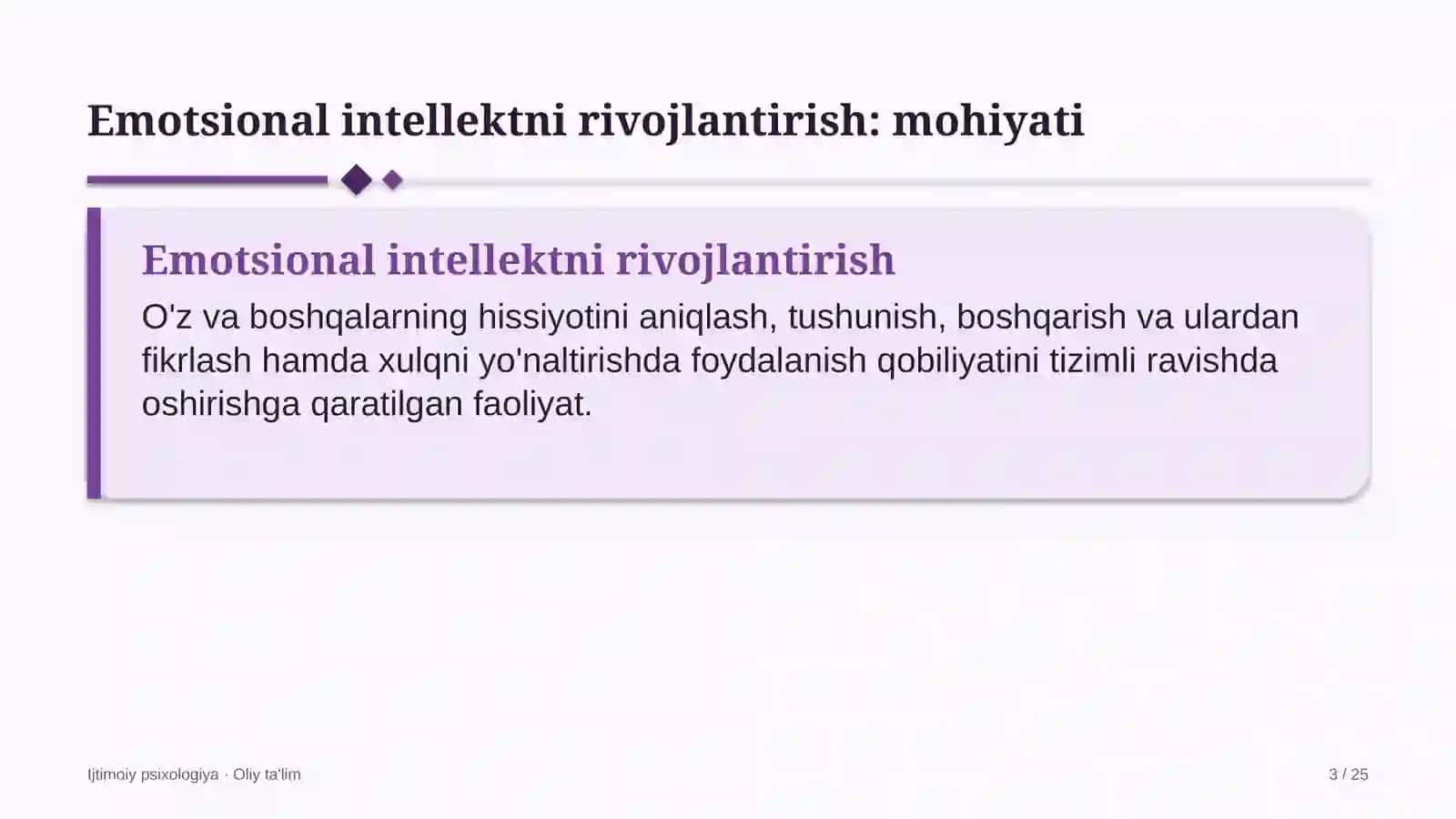 Eksport faoliyatida emotsional intellektni rivojlantirish 3