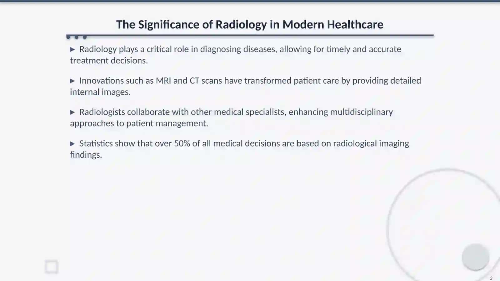 Exploring the Future of Healthcare: A Focus on the Radiology Department 3