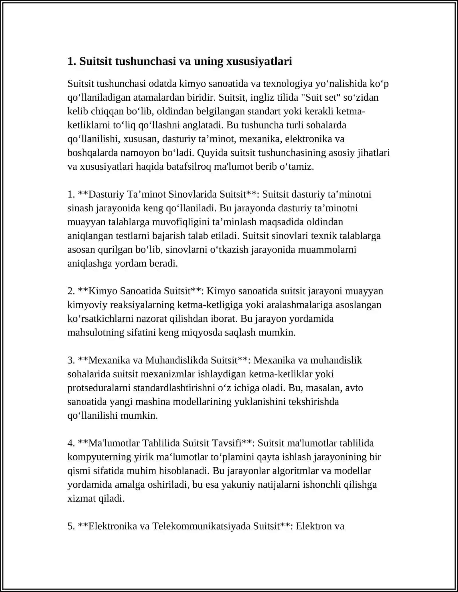MUSTAQIL ISH Mavzu: SUITSIT TUSHINCHASI XAVF TURLARI PROFILAKTIKA CHORALARI 3