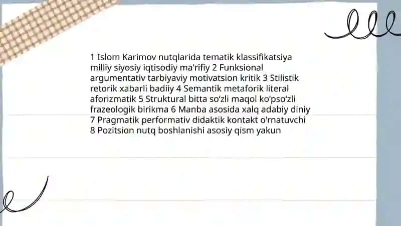 Islom Karimov nutqlarida xalq maqollari va frazeologik iboralardan foydalanish mahorati 3