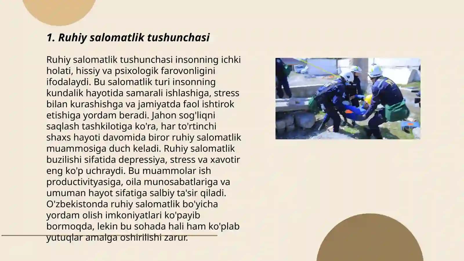 Ruhiy salomatlik tushunchasi 3