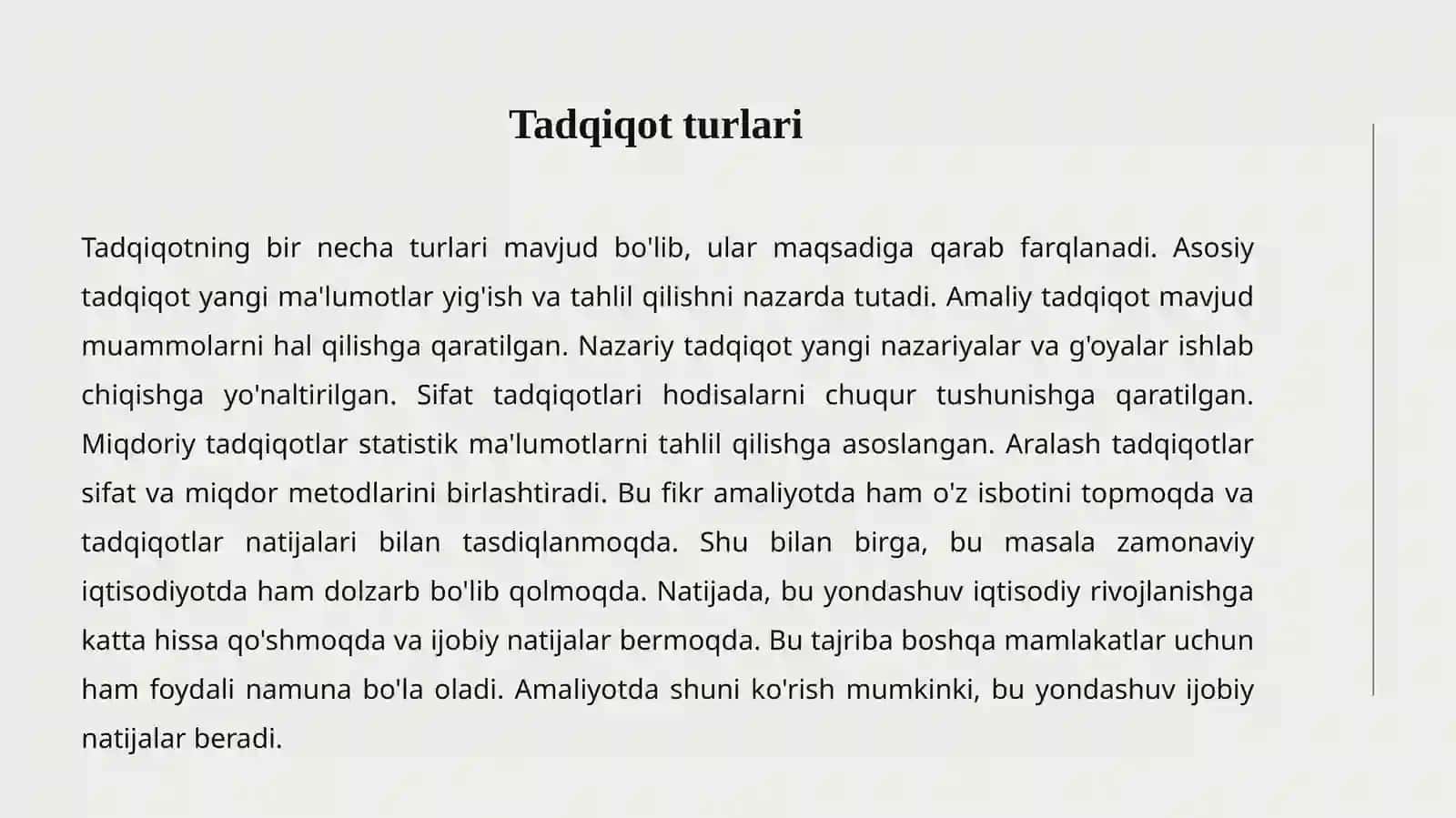 Tadqiqotni Rejalashtirish 3