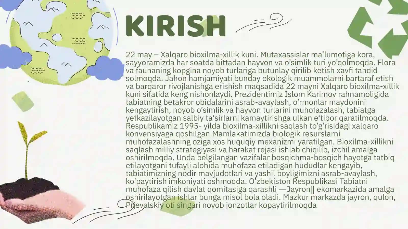 BIOLOGIK XILMA-XILLIK VA UNI MUHOFAZA QILISH 3