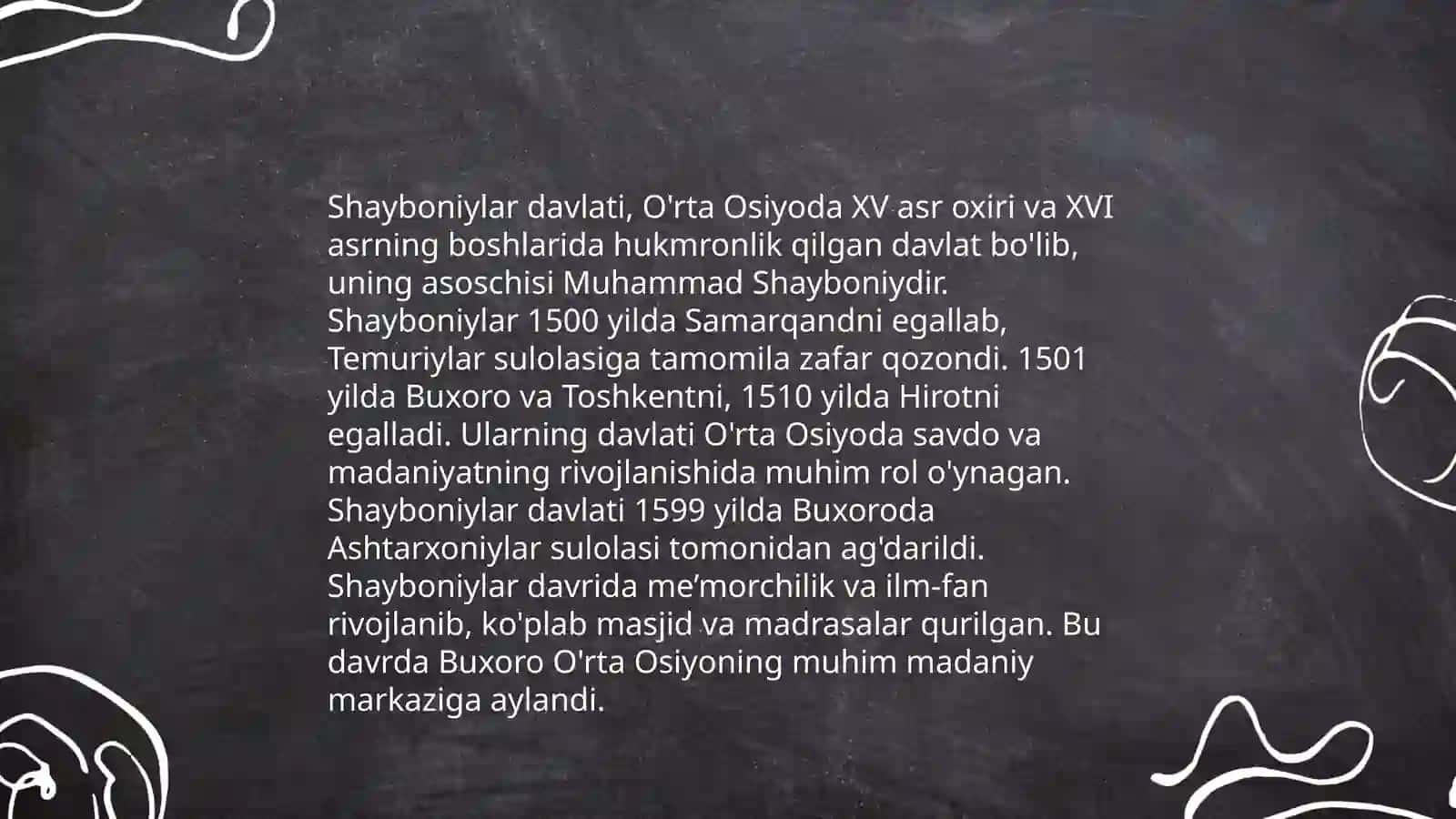 Shayboniylar davlati 3