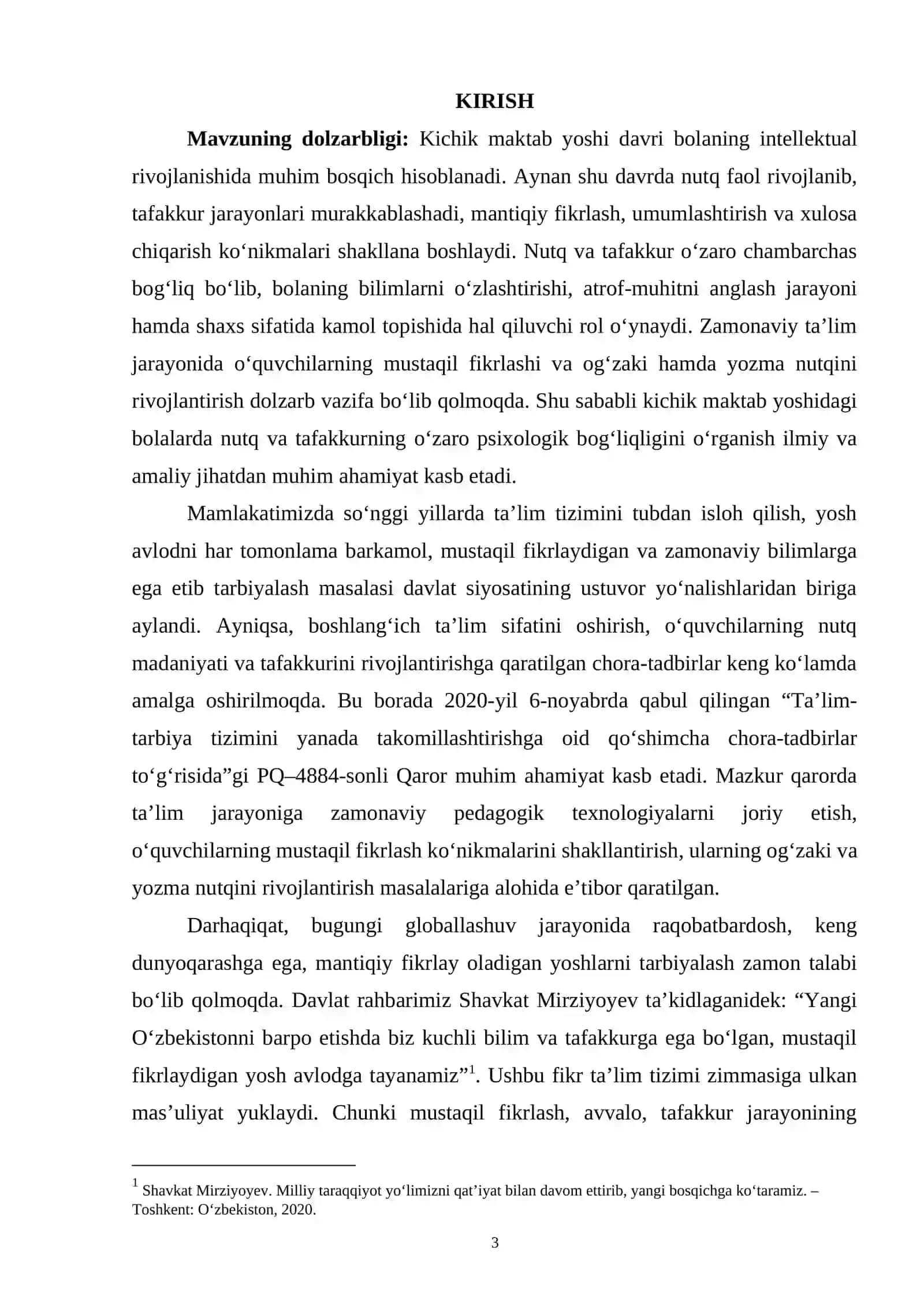 KICHIK MAKTAB YOSHIDAGI BOLANI NUTQ VA TAFAKKURINI OZARO PSIXOLOGIK BOG‘LIQLIK 3