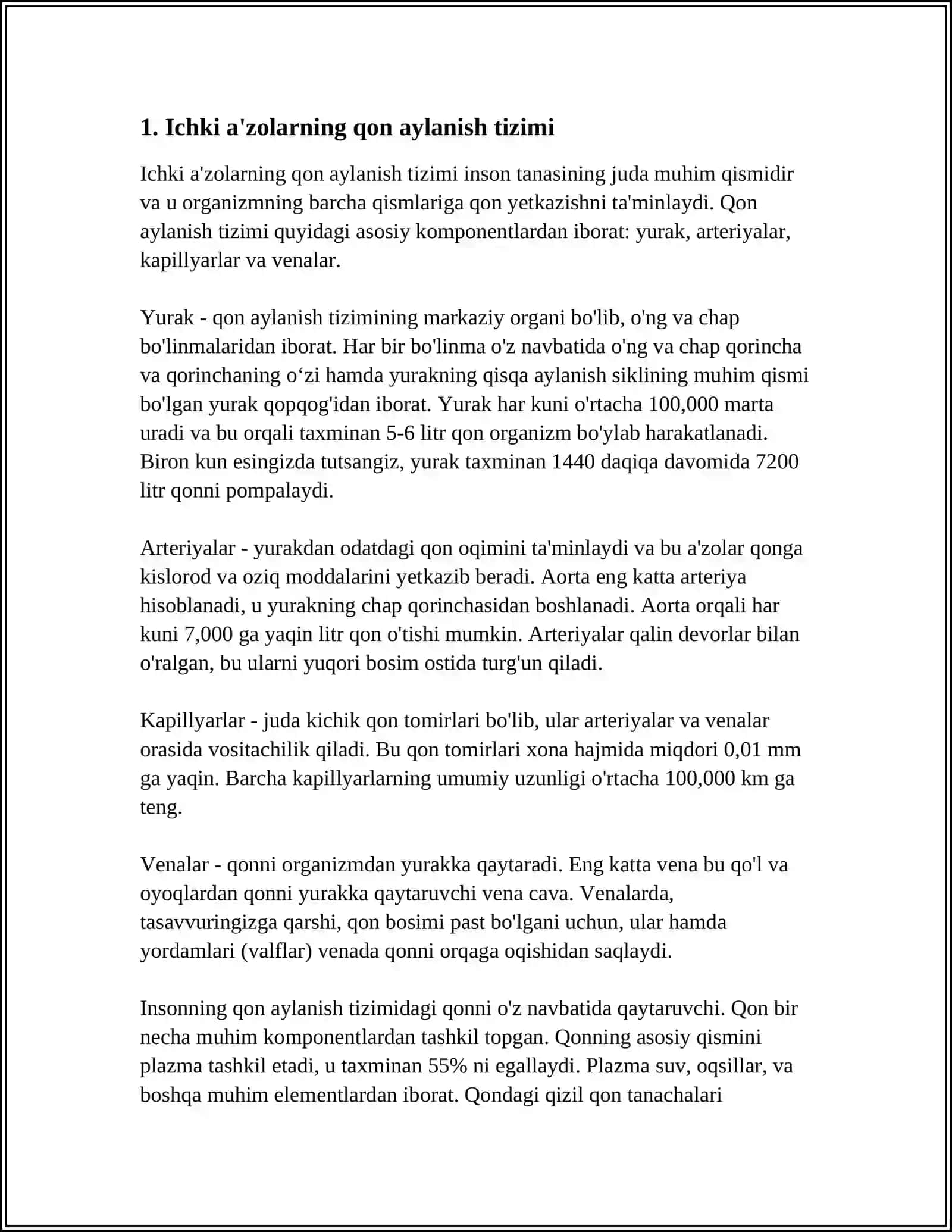 ICHKI A'ZOLARNING QON BILAN TA'MINLANISHI VA OPERATSIYADAGI AHAMIYATI 3
