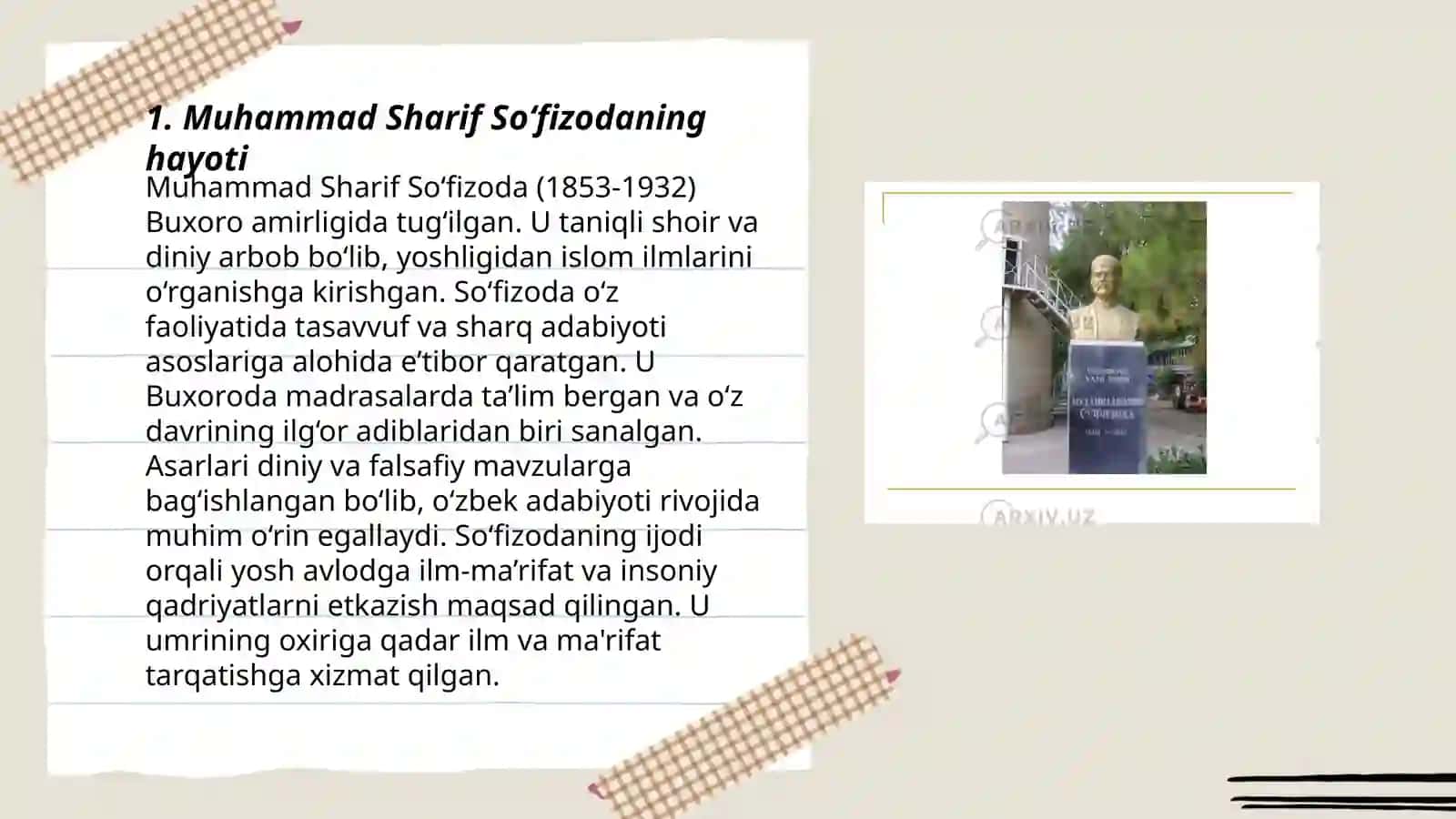 Muhammad Sharif So'fizoda 3
