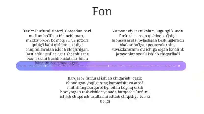 Furfurol Sintezi 3