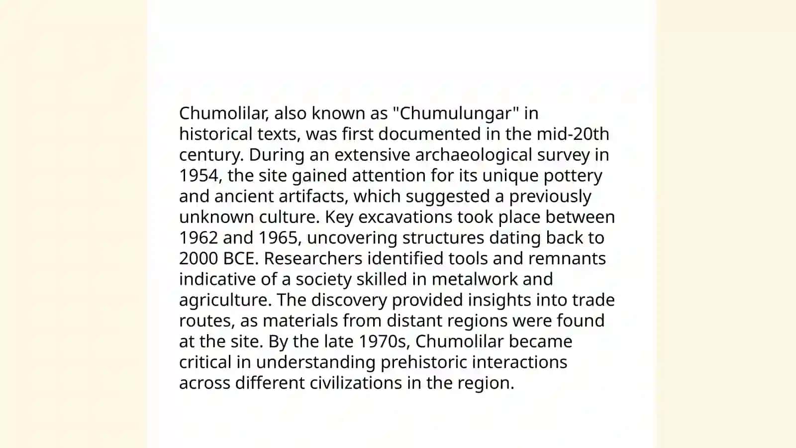 Chumolilarning tarixi 3