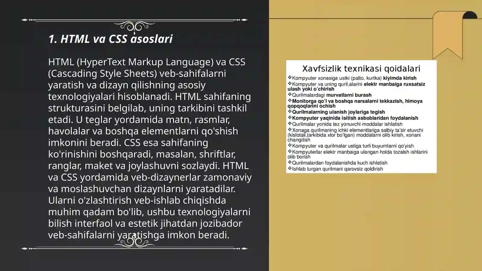 Web sahifalarini ishlab chiqish vositalari 3