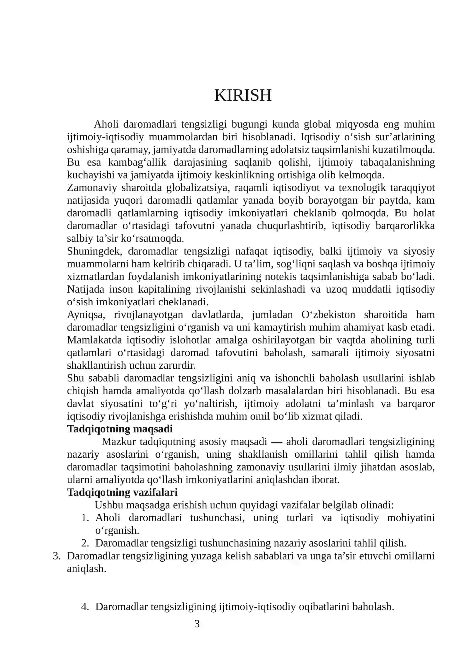 DAROMADLAR TENGSIZLIGINI BAHOLASH USULLARI 3