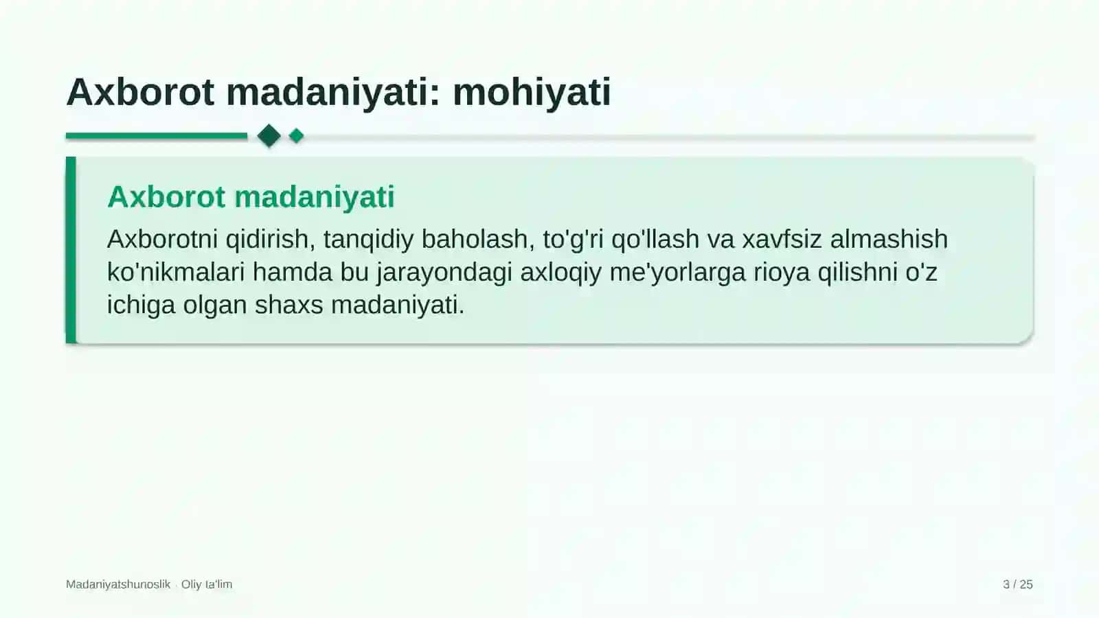 Daryo transportida axborot madaniyati 3