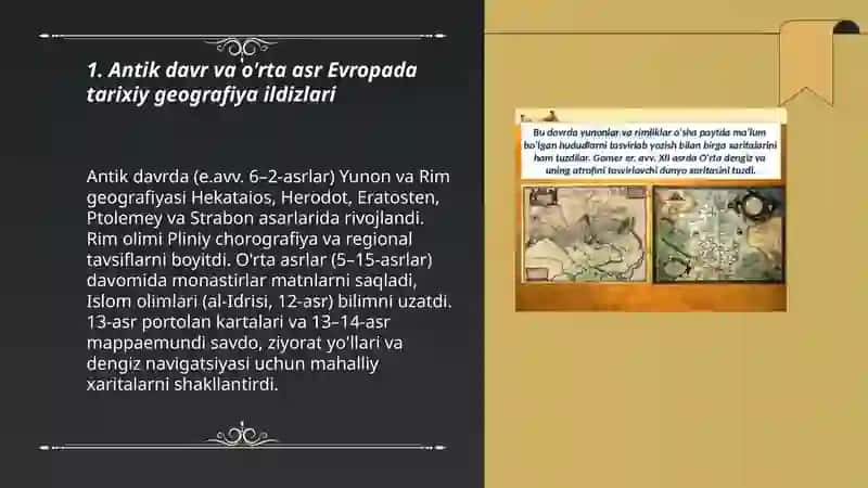 Tarixiy geografiya fanining Yevropa va Rossiya hududida rivojlanishi 3
