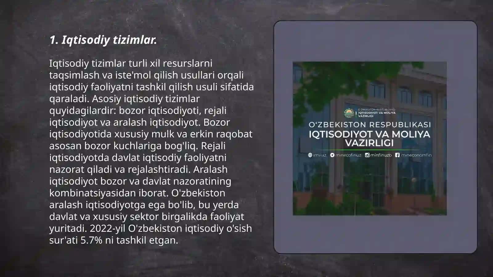 Iqtisodiyot fanining predmeti 3