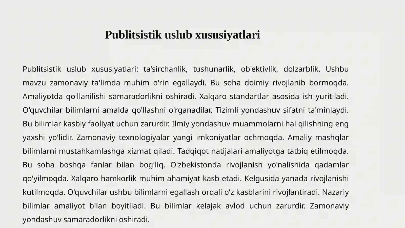 Publitsistik Uslub 3