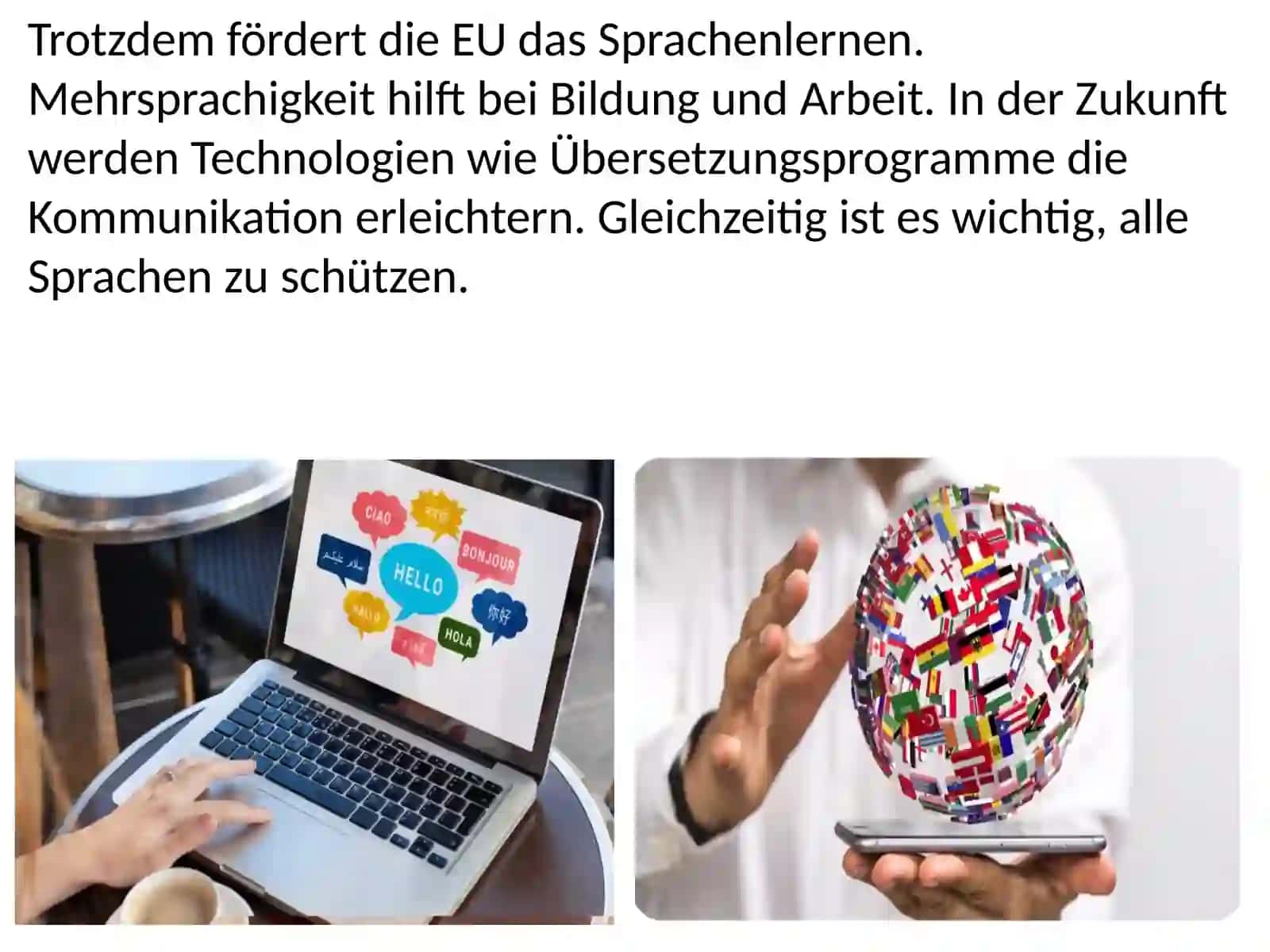 Sprachen in der Europäischen Union 3