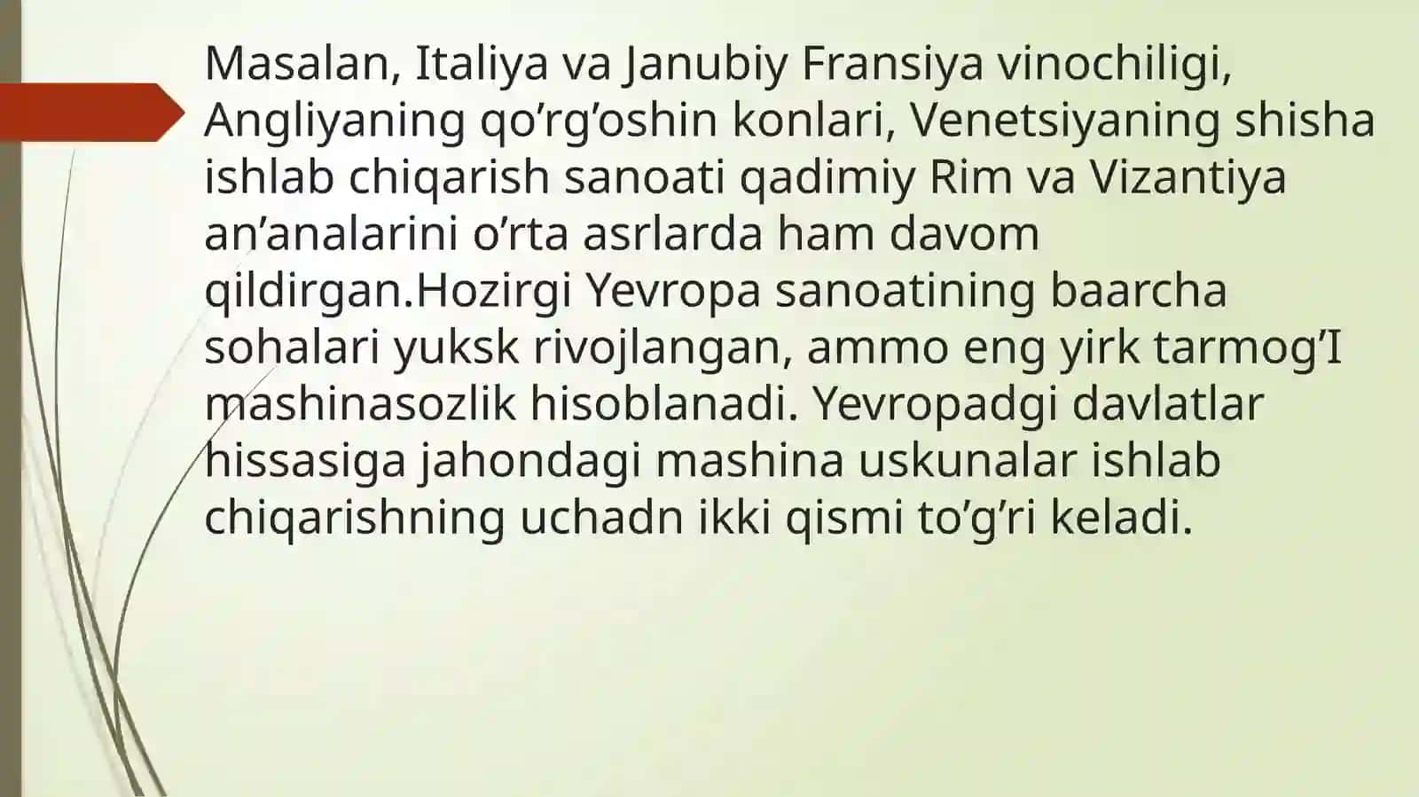 Moddiy madaniyatdagi  transformatsiyalar (taomlari) 3
