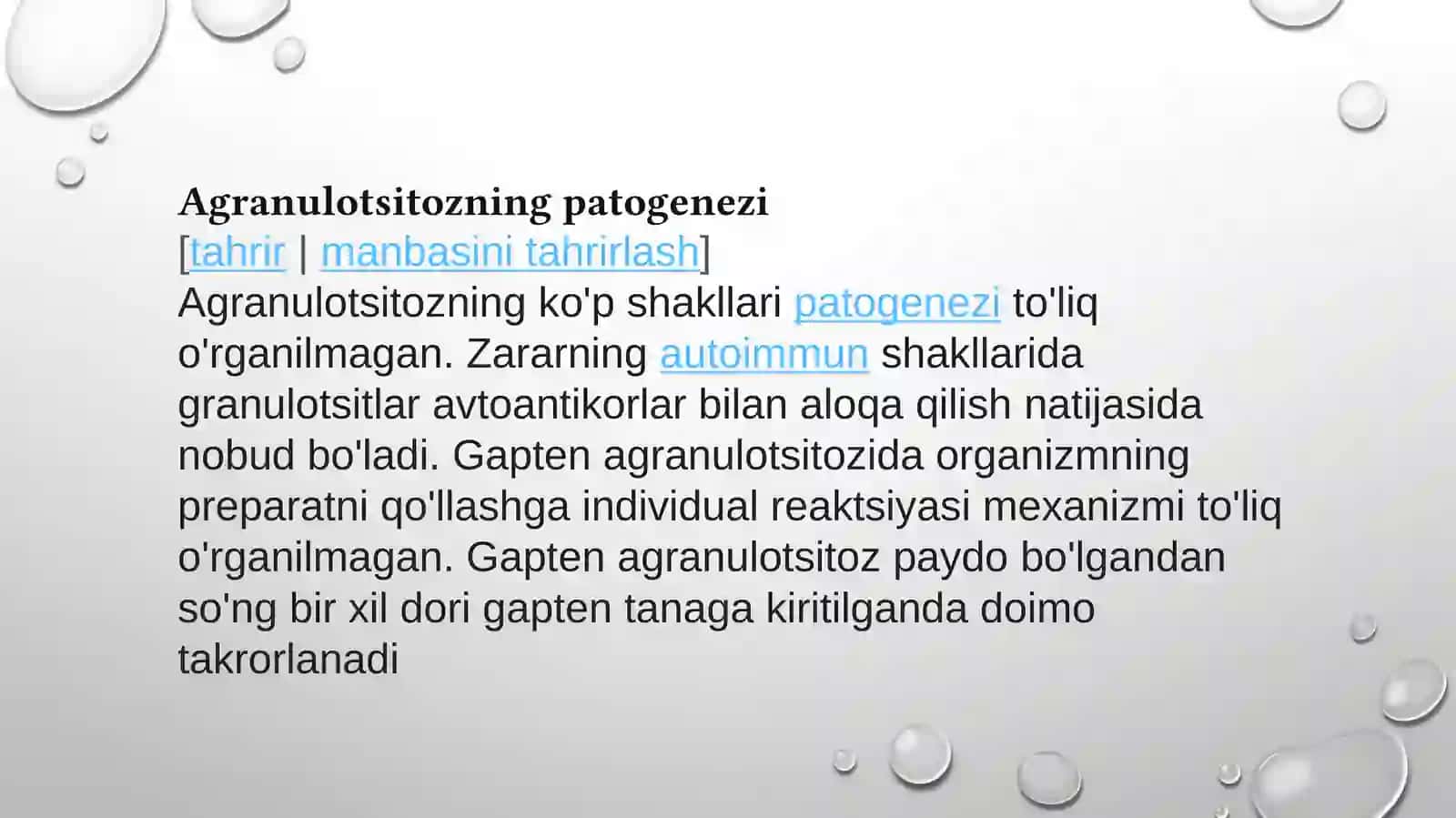 Agranulotcitoz-granulotcitalr 3