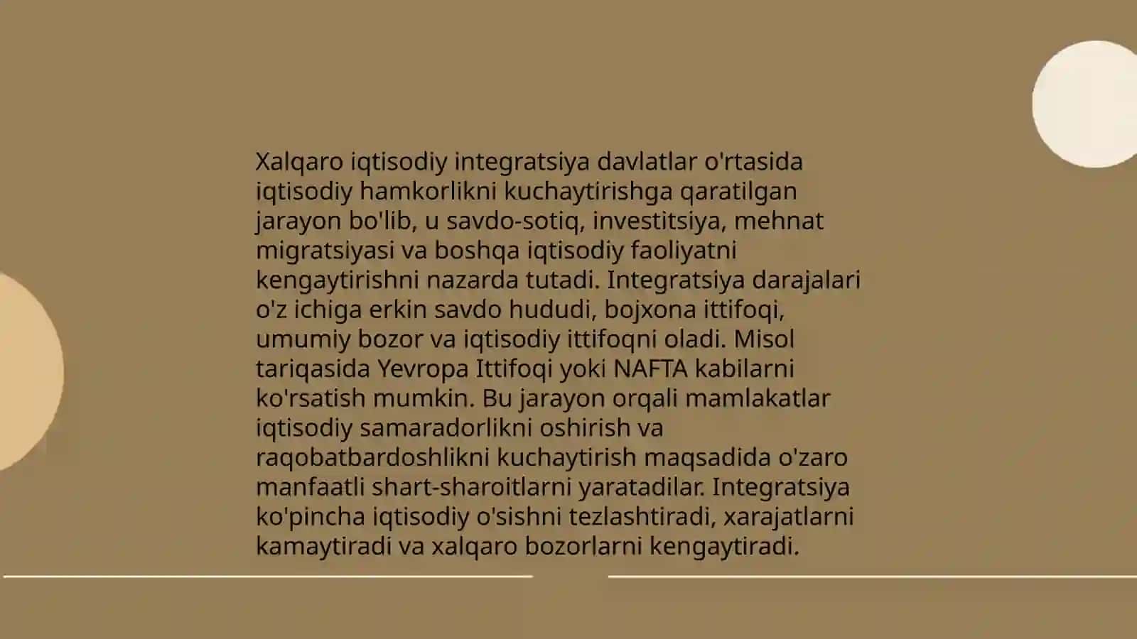 Xalqaro iqtisodiy integratsiya jarayonlari 3